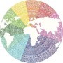 Puzzle Cerc Mandala, 500 Piese Ravensburger - 1